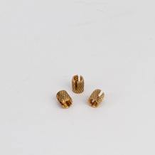 slotted knurled nut