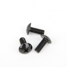 black oxide truss philip head screw