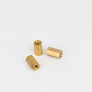 brass hex long nut